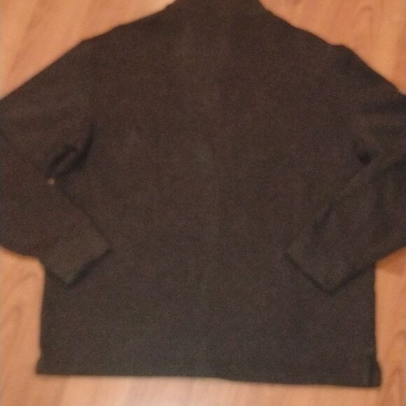 Ralph Lauren Men's Dark Gray Zip-Up Sweater - Picture 3 of 3